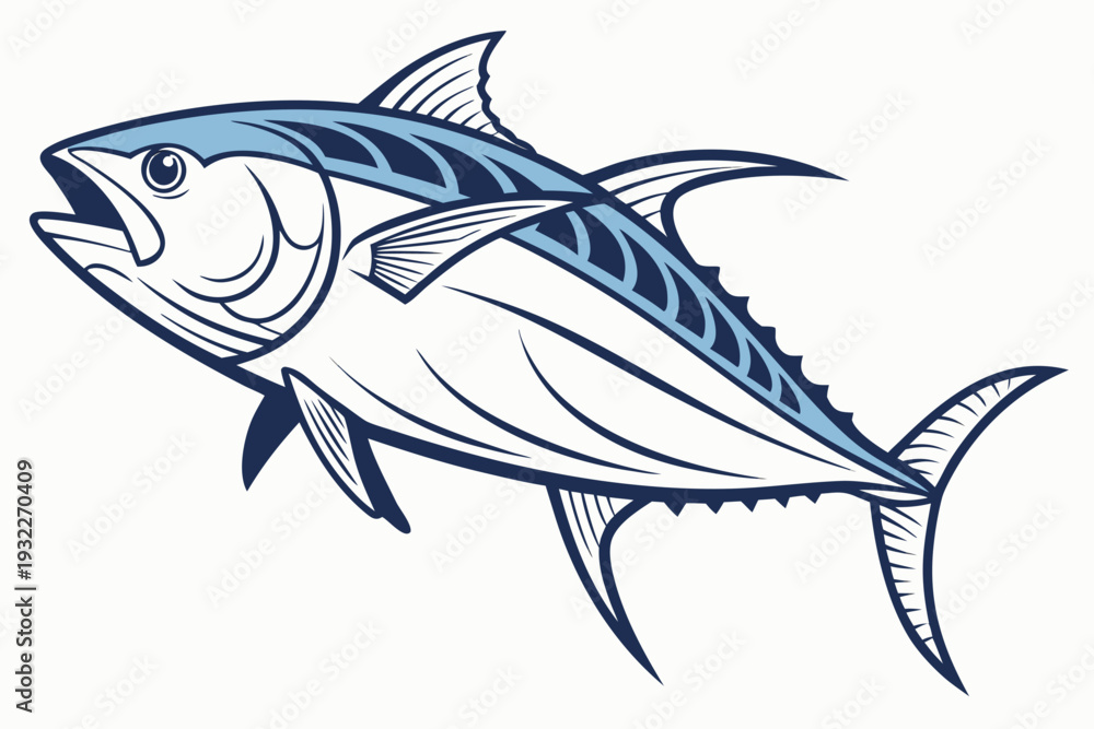 Fototapeta premium fish vector illustration