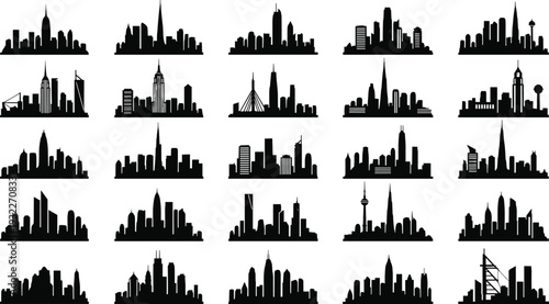 Mega vector collection featuring city skyline silhouettes construction workers underwater sea life basketball players sports car top views hiker figures and colorful faceless people characters