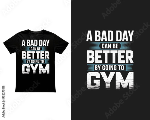 Gym vector t shirt design 