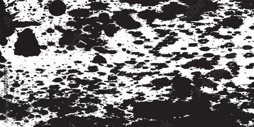 Dry Brush Strokes and Scratches Retro Grunge Background. Distressed Grungy Seamless Pattern Design vector illustration. eps10