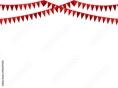 ガーランド三角、曲線、m10赤F5