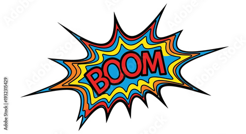 Boom Comic Book Explosion Sound Effect