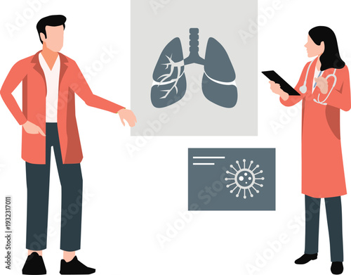 The doctor analysis human kidney