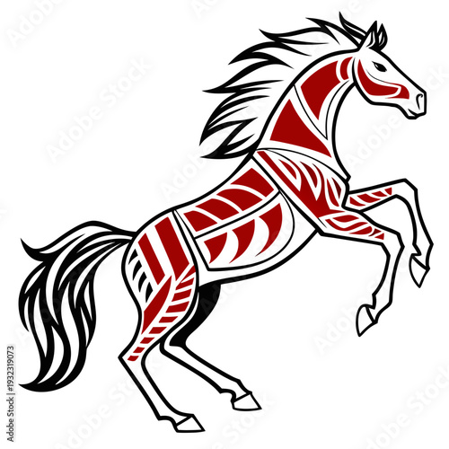 Dynamic Motion Tribal Stallion 1