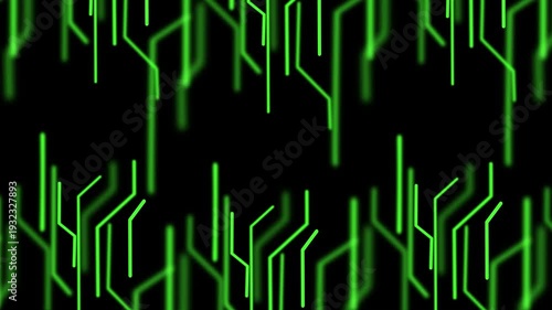 Futuristic Cyberpunk Digital Circuit Board 4K Seamless Loop animation video