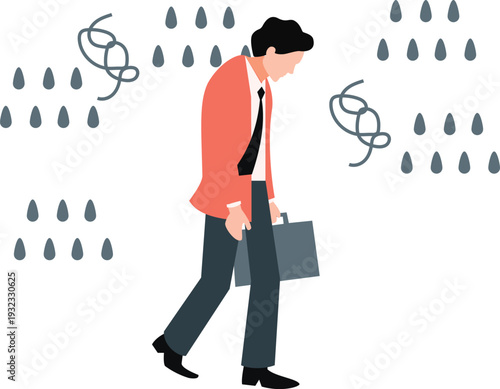 The boy loss his job