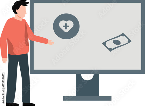 The boy has no money for health care