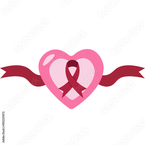 breast cancer illustration