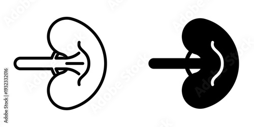 Spleen icon, element icon for design branding, print, and digital media