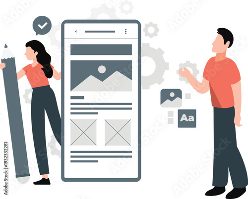 The boy is pointing email on monitor