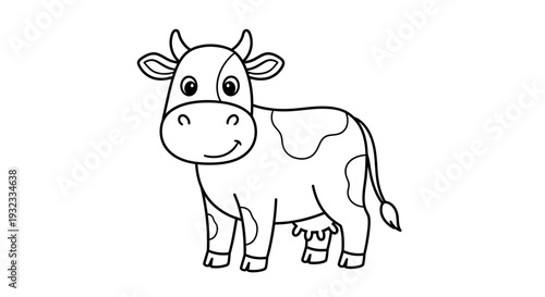 Cute Cow Vector