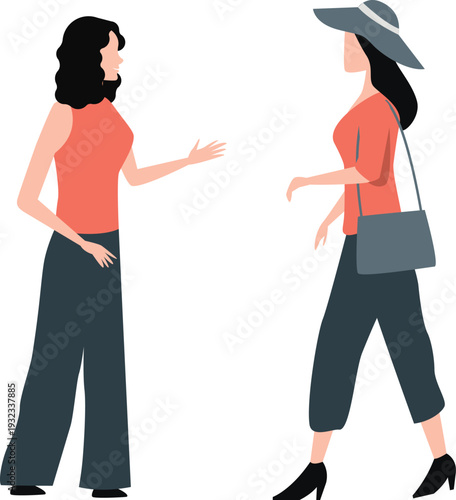 The girls are going for shopping