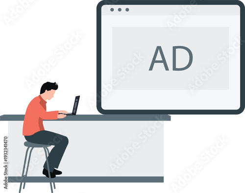 The developer is making marketing Ad.