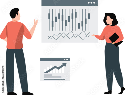 People talking about trading stock market