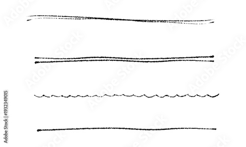 ラフな線の手描きイラスト