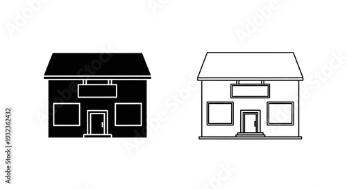 Modern house designs Vector
