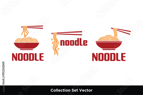 Noodle Ramen Food Restaurant Creative Logo