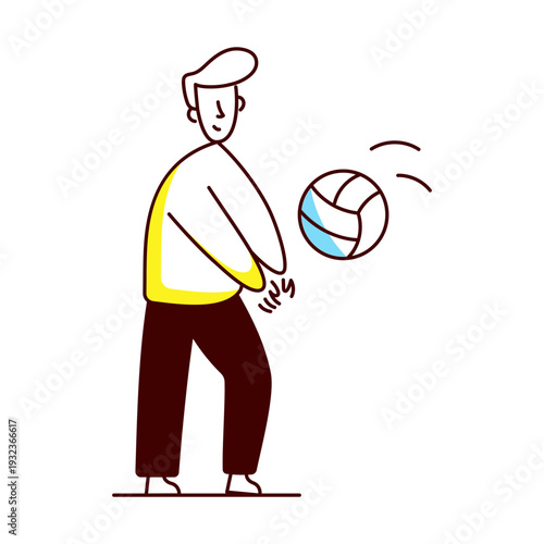 A hand drawn style illustration of tourist map
