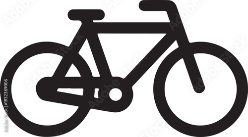 Bike icon bicycle vector symbol