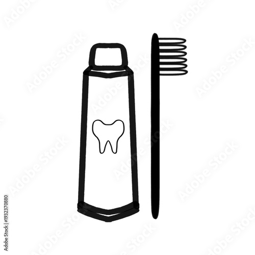 vector illustration of a dental care 