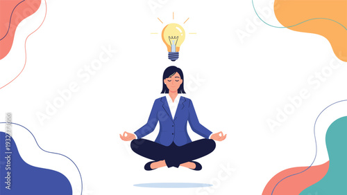 Businessman balancing an hourglass and a heavy weight with a dollar sign on scales symbolizes time and money.