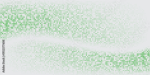 Light Green vector modern geometrical circle abstract background. creative Dotted texture template. Geometric pattern in halftone style with gradient.Eps 10