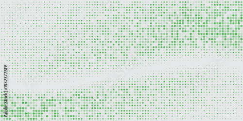 Light Green vector modern geometrical circle abstract background. creative Dotted texture template. Geometric pattern in halftone style with gradient.Eps 10