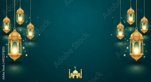 Ramadan Kareem Mubarak Background