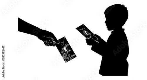 Silhouettes of a mosque and a minaret against a plain background. Vector, illustration
