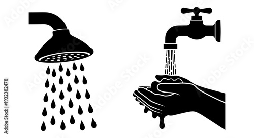 Adults exchanging gifts with children in a traditional setting Vector, illustration
