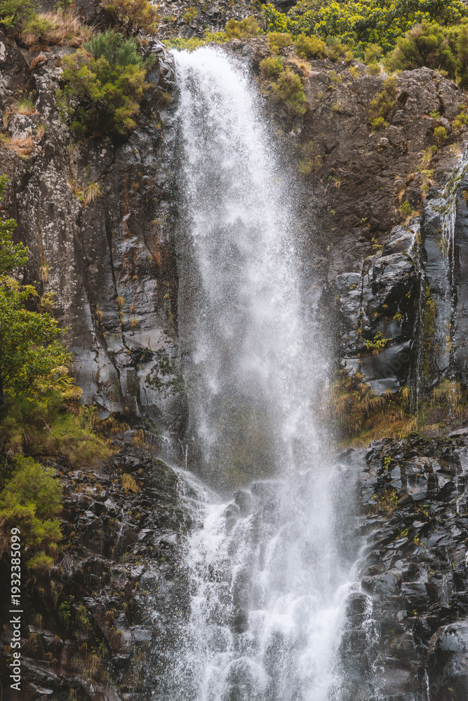 Obraz premium mountain waterfall landscape