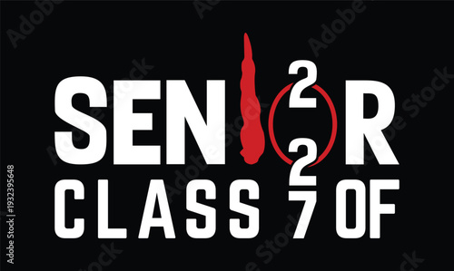 senior class of 2027 t shirt design