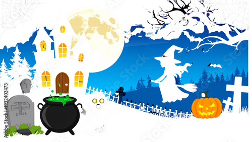 Halloween, spooky, icons, bat, witch, broomstick, candy, cauldron, ghost, gravestone, haunted, house, pumpkin, skeleton, spider, web, illustration, vector, design, symbo