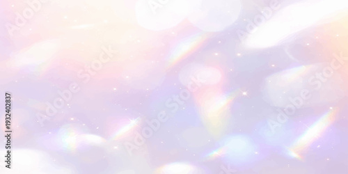 Abstract Pastel Dream: An ethereal display of light dances across a canvas of soft pastel hues, creating a dreamy and artistic visual.