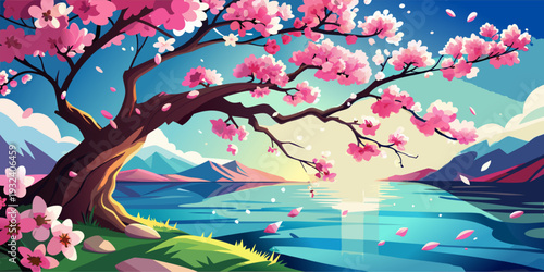 cherry blossom in spring