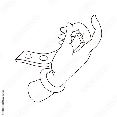 This is illustrations of hand gestures and Buddha’s hand motifs, designed as symbols, emblems, and logos, suitable for media publications, teahouse décor, and gift package	