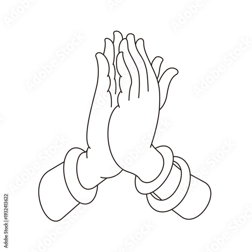 This is illustrations of hand gestures and Buddha’s hand motifs, designed as symbols, emblems, and logos, suitable for media publications, teahouse décor, and gift package	