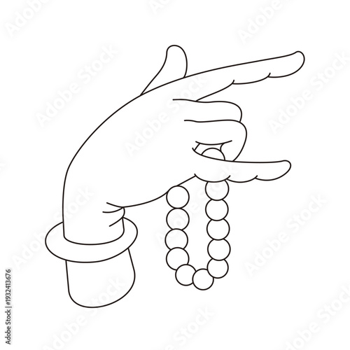 This is illustrations of hand gestures and Buddha’s hand motifs, designed as symbols, emblems, and logos, suitable for media publications, teahouse décor, and gift package	