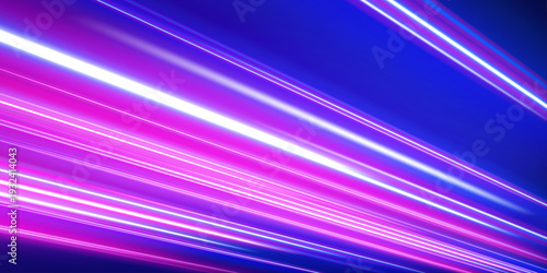 Multicolor neon arcs twist elegantly, forming a glowing corridor of motion. Radiant gradients enhance forward momentum and depth. Perfect for digital futuristic designs. vector
