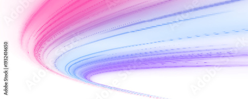 Multicolor glowing arcs stretch into the horizon with powerful motion blur. Radiant neon edges amplify velocity and direction. A striking high-speed effect. PNG