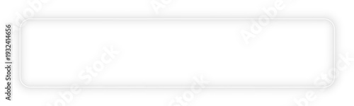 Smooth luminous square frame with bright gradient edges and subtle halo, suitable for modern digital artwork and futuristic UI layouts. vector