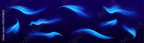 Neon ribbons of pink and cyan intertwine smoothly, forming a radiant expressway. Intense glow enhances depth and acceleration. Perfect for modern tech visuals. vector