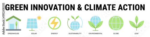 Driving Climate Action Through Green Innovation, Renewable Energy, And Sustainable Environmental Strategies For A Cleaner Future.