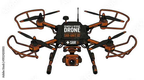 Search and Rescue Drone with Camera