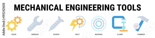 Essential Mechanical Tools And Components Used In Industrial Assembly, Maintenance, And Engineering Workshop Operations.