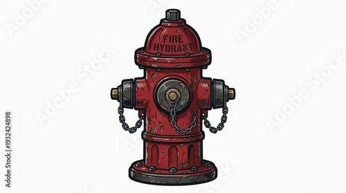 Red Fire Hydrant
