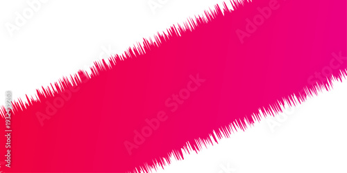 Red abstract background with flowing lines and comb inspired beauty and hair care design