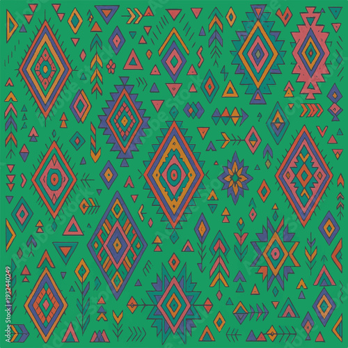 abstract seamless pattern. Thai style floral cloth pattern,. Perfect for summer cloth designing