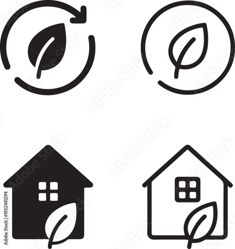 Isolated Eco Life Sustainability, Eco Life Sustainability icon, Eco Life Sustainability vector, sustainable living illustration, environmental protection, green planet campaign