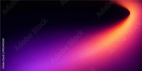 A digital art illustration of an abstract colorful motion background featuring a bright blue wave pattern with glowing light rays and dark texture for a modern loop design